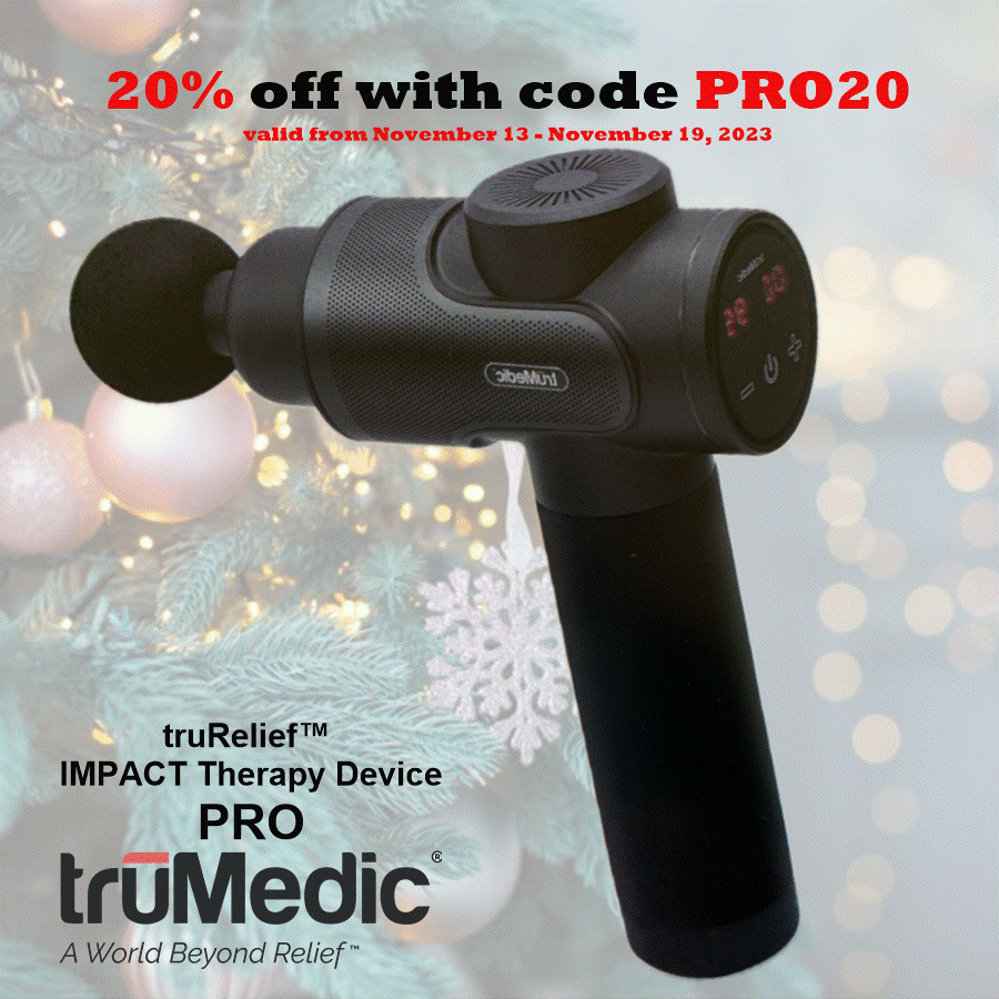 🌟 Unleash the power of recovery! 🔥 Enjoy 20% off the truMedic Impact Therapy Device PRO with code PRO20. From November 13-19, treat your muscles to next-level relief. Don't miss out on this exclusive offer!
trumedicusa.com💪✨ #ImpactTherapy #truMedic #Health