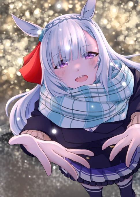 寒いですぅ