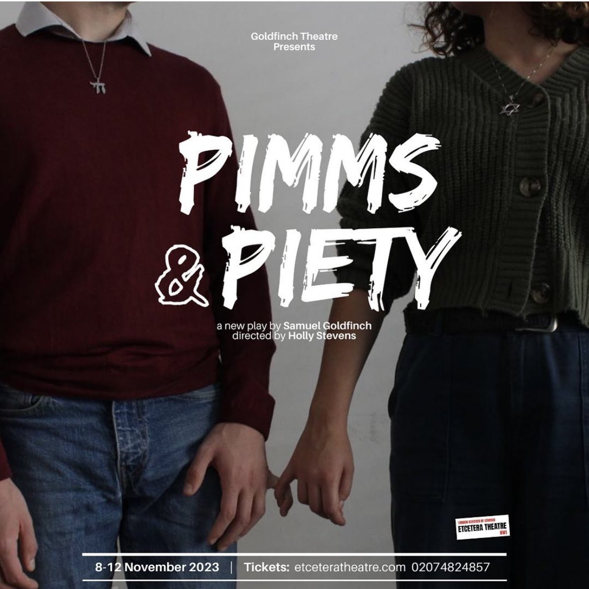 REVIEW: PIMMS AND PIETY by Samuel Goldfinch at @EtceteraTheatre 9 - 13 November 2023 @gftheatreltd Mariam Mathew • Nov 13, 2023 ‘Nicole’s dilemma is not only one girl’s question, but perhaps the question of our Age’ ★★★ ½ londonpubtheatres.com/review-pimms-a…
