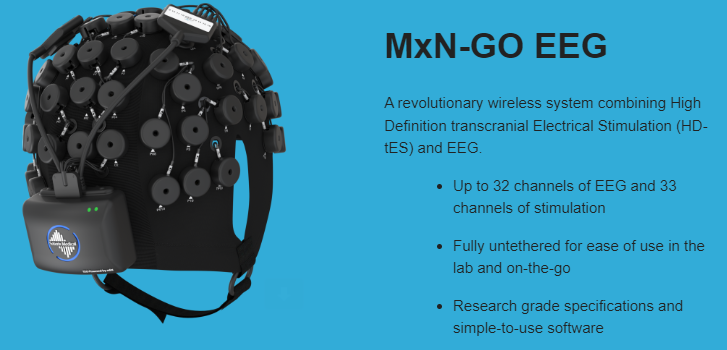 We were formed to develop HD-tES as the first transcranial system capable of brain targeting with weak electrical stim in 2008. On our 15th yr of existence,we are ecstatic to introduce our next revolution-a fully wireless tES+EEG soln.Not to be missed if you are at #SfN23