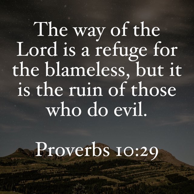 mantei4's tweet photo. The Way of the Lord is a Refuge… #Prepare #PreparingTheWay https://t.co/g2lw5VRnDh