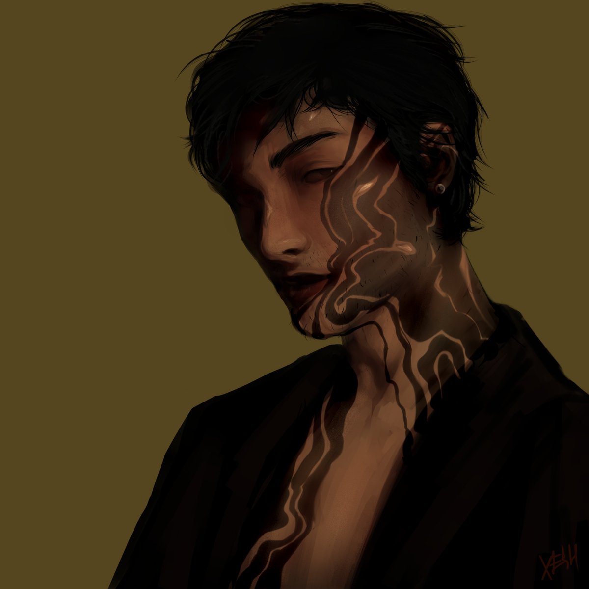 finally refreshed my OC's design
Why is it so hard to correctly define facial features?..
--------------------------------------
#ArtistOnTwitter