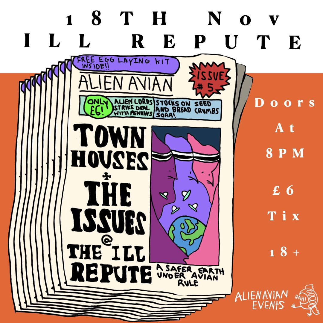 The Issues (@wowitstheissues) on Twitter photo BRISTOL ON SATURDAY!
8pm at <a href="/theillrepute/">theillrepute</a> 😈 Just £6 too!!
Brand new venue for us, and it looks gooorgeous from what we’ve seen 😍
TICKETS:
headfirstbristol.co.uk/whats-on/ill-r… BRISTOL ON SATURDAY!
8pm at <a href="/theillrepute/">theillrepute</a> 😈 Just £6 too!!
Brand new venue for us, and it looks gooorgeous from what we’ve seen 😍
TICKETS:
headfirstbristol.co.uk/whats-on/ill-r…