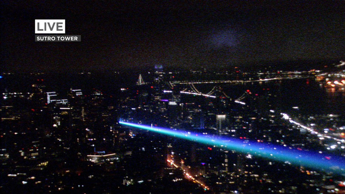 DrewTumaABC7's tweet photo. Testing the lasers down Market St in SF this morning👀
#APEC2023 https://t.co/HgnfI8DcvY