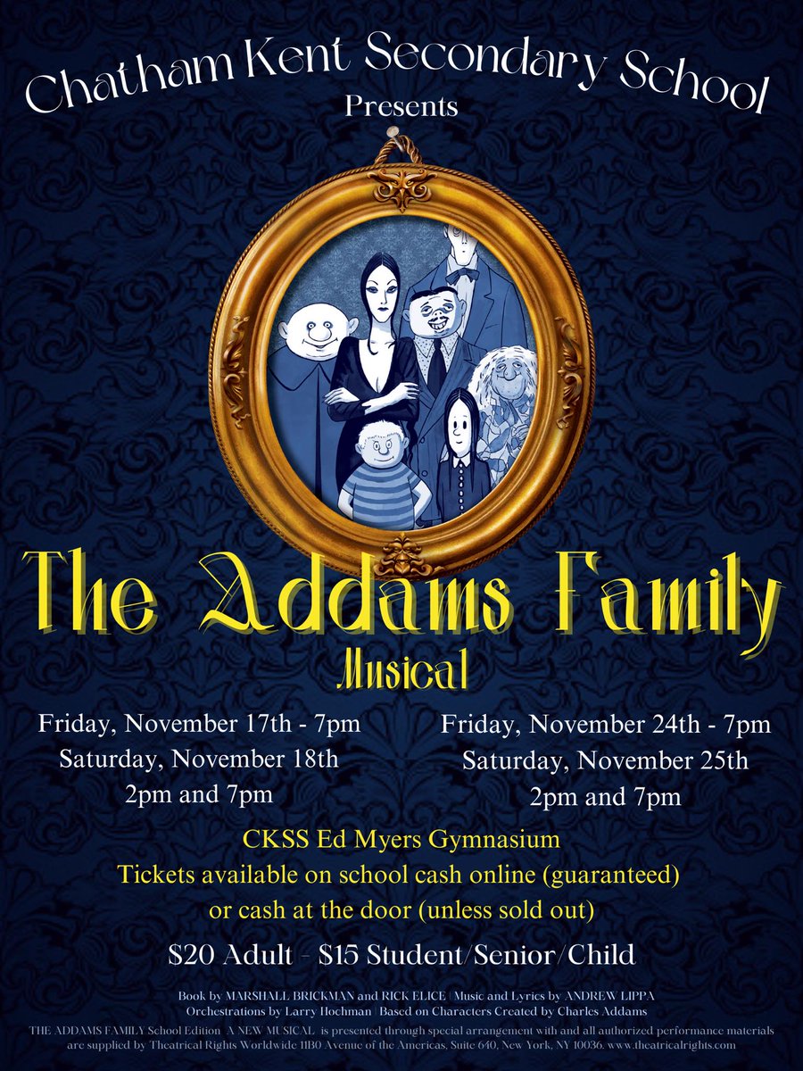 Thanks to Anna and Gillian from <a href="/CKSS_music/">CKSS Music Depart.</a> for joining us this morning to talk about The Addams Family Musical! #ckont