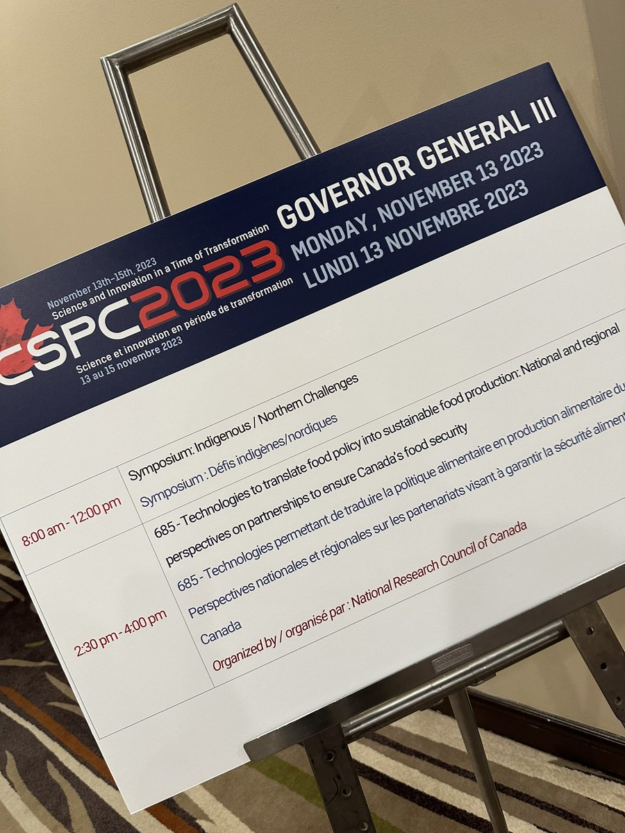 HomaKrp's tweet image. Happening now: Symposium on Indigenous Northen Challenges @sciencepolicy with a list of interactive panels #CSPC2023