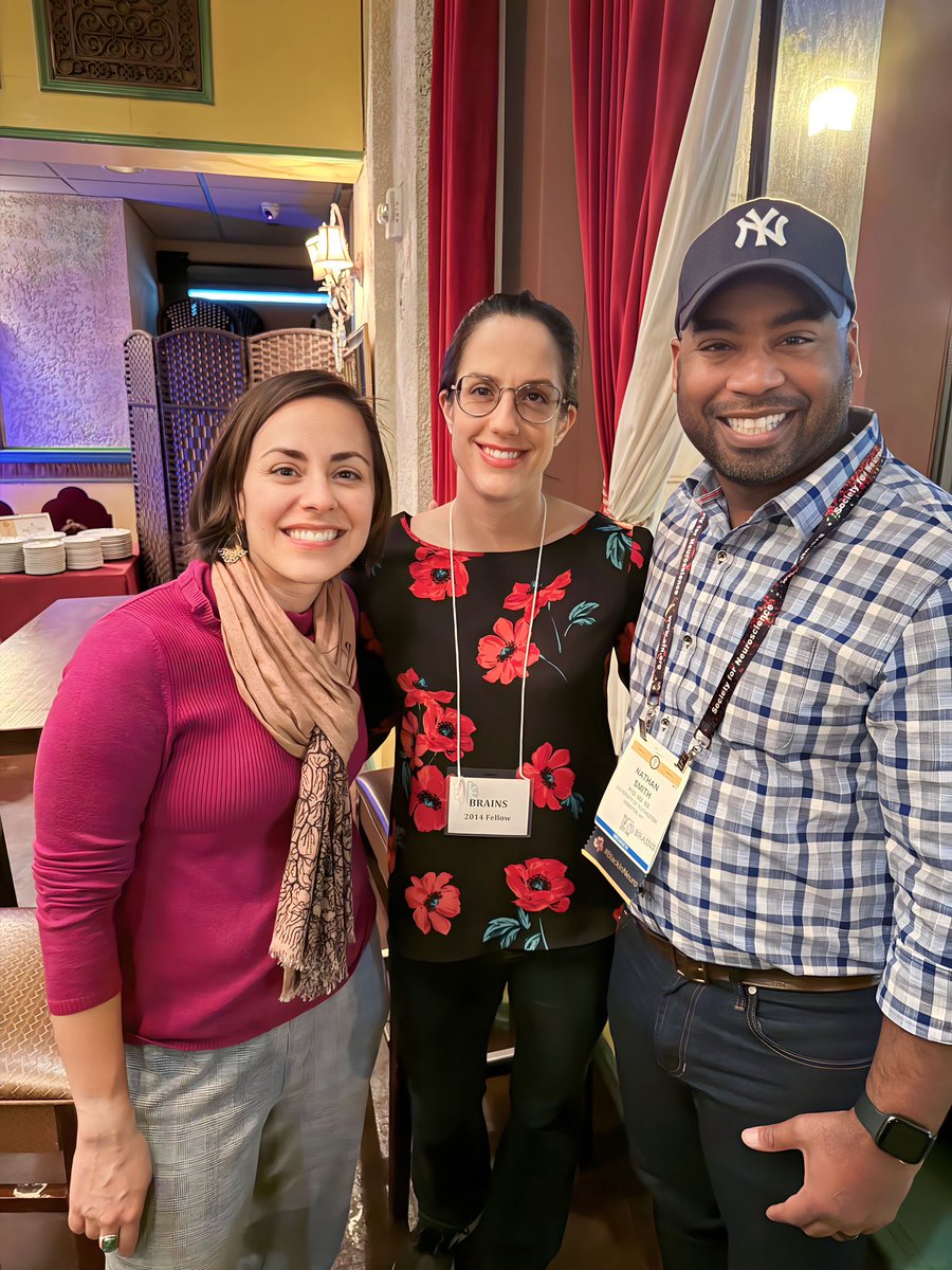 @URNeuroscience @BRAINSbites @HeyDrTay @DMortonPhD @RuffinNeuroLab @SF_Neurosci Had an amazing time at the @BRAINSbites reception, feeling incredibly grateful, blessed, and loved. #Grateful #BRAINS2019 #SFN2023