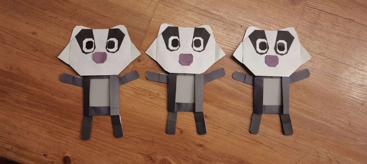 made 3 badgers for a reason 🍄