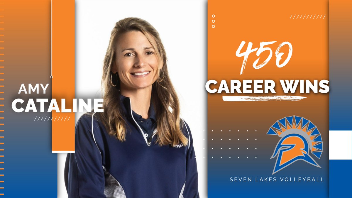 What an amazing season for Seven Lakes Volleyball. On their way to the Regional Finals Head Coach Amy Cataline claimed her 450th career win!