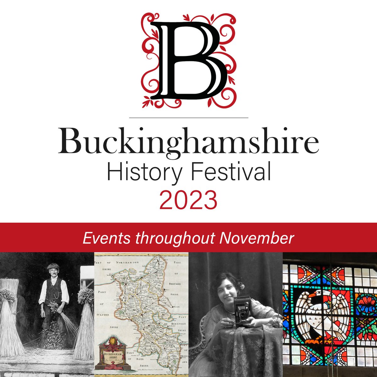 It's week three of Buckinghamshire History Festival and we've got eight fantastic events for you to enjoy! Find out more and book your tickets at histfestbucks.co.uk