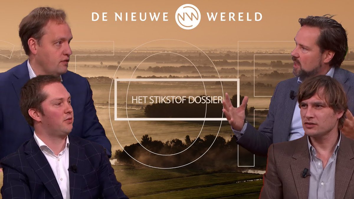 'Uit de stikstofcrisis', met Quinten Pluymaekers, @m_denhartogh, @diederikboomsma en @Cultuurfilosoof. 'Nederland is niet het braafste, maar het onhandigste jongetje van de klas'. 📺youtube.com/watch?v=mh73XQ… 🎧podcasters.spotify.com/pod/show/de-ni… 🧢petjeaf.com/denieuwewereld