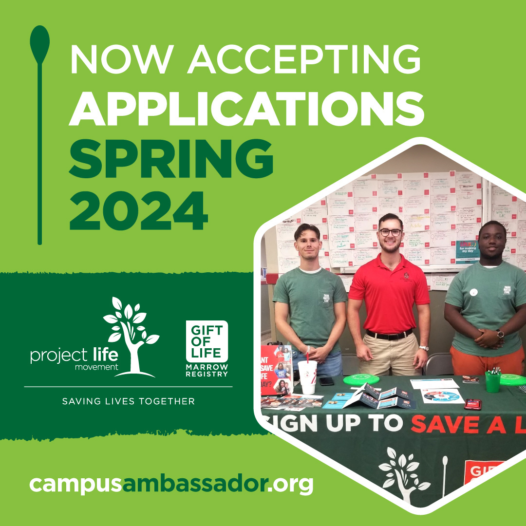 gol_recruitment's tweet image. 💡 INTERNSHIP OPPORTUNITY: Help save lives on your campus with @GiftofLife! 

Our #CampusAmbassadorProgram gives college students hands-on experience while supporting a fulfilling mission.

➡️ Interested in learning more? Send us a DM! 

#Internship #CampusAmbassador