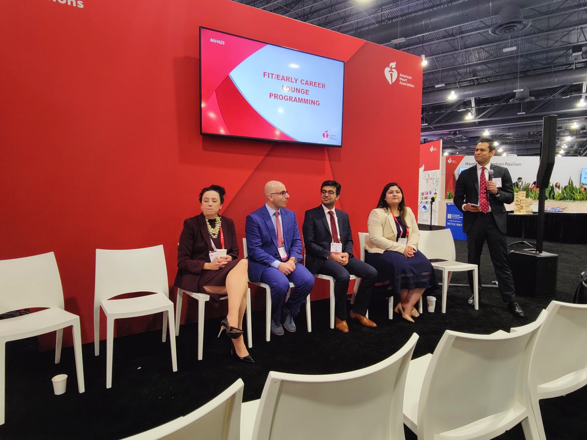 Shrikanth Sampath (@shrikanth4404) on Twitter photo Day 3!
Met some old friends. Attended some amazing Early Career sessions. Valuable tips from the best! Have to say this session has changed how I view the entire fellowship process! Blessed to be at #AHA2023 #CardioTwitter #Cardiology
Thanks <a href="/MCMC_IMres/">MCMC Internal Medicine Residency Program</a> for the support! Day 3!
Met some old friends. Attended some amazing Early Career sessions. Valuable tips from the best! Have to say this session has changed how I view the entire fellowship process! Blessed to be at #AHA2023 #CardioTwitter #Cardiology
Thanks <a href="/MCMC_IMres/">MCMC Internal Medicine Residency Program</a> for the support!