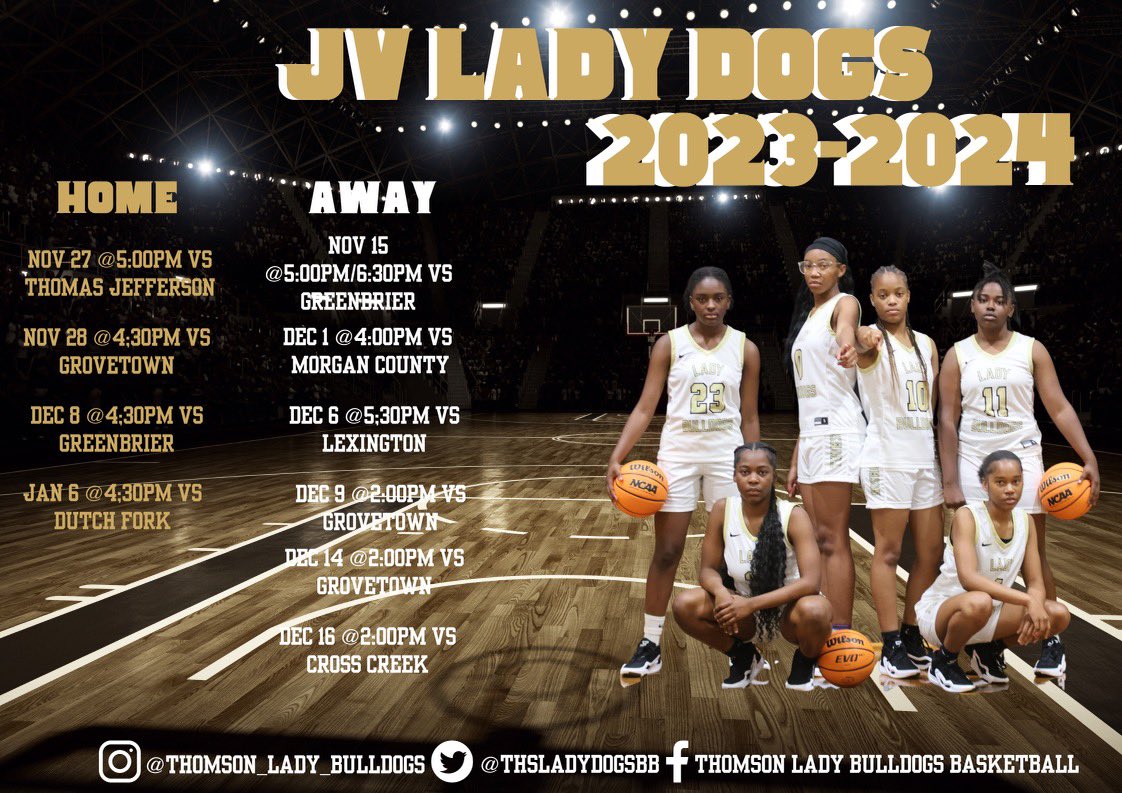 Thomson Lady Bulldogs Basketball tweet media