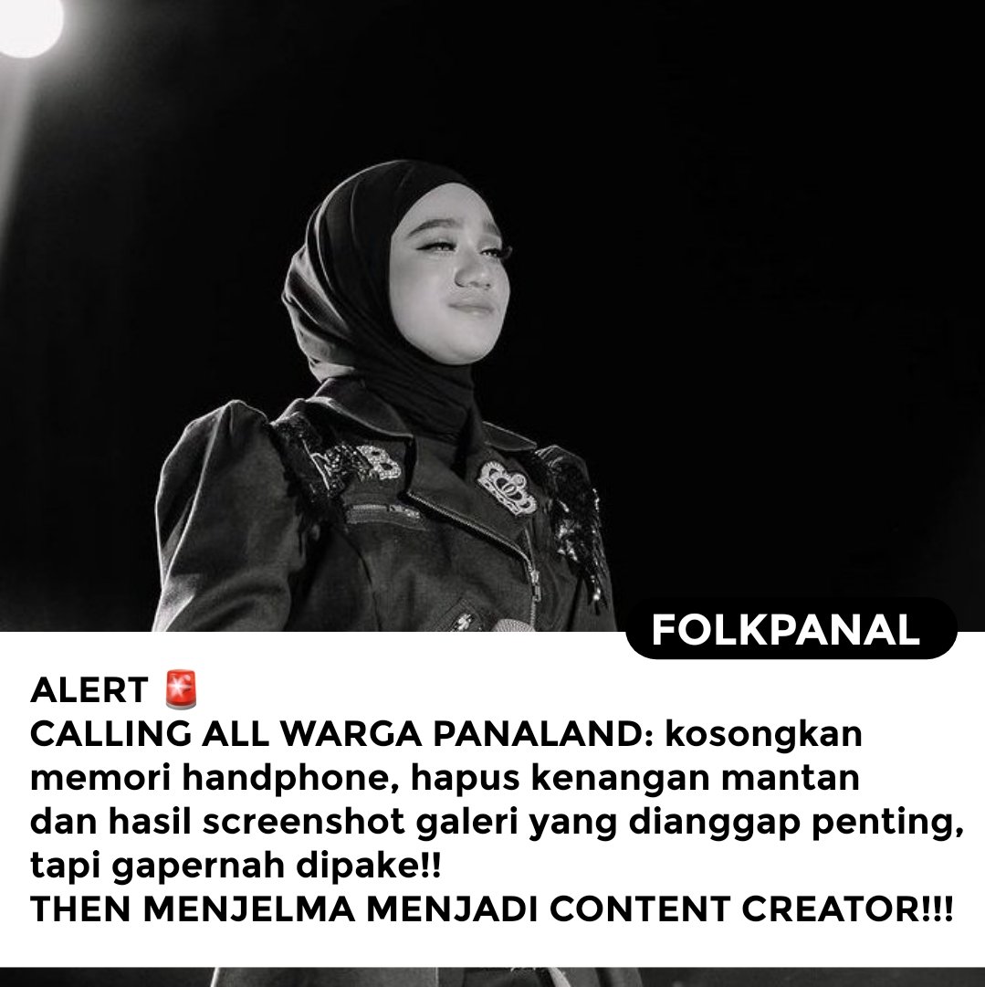 Folkpanal's tweet photo. #38 FOLKPANAL
WE ARE PREPARE FOR "2nd Single Nabila"
#24Nabvember2ndSingle #nabilataqiyyah https://t.co/SgbB8sQqjr