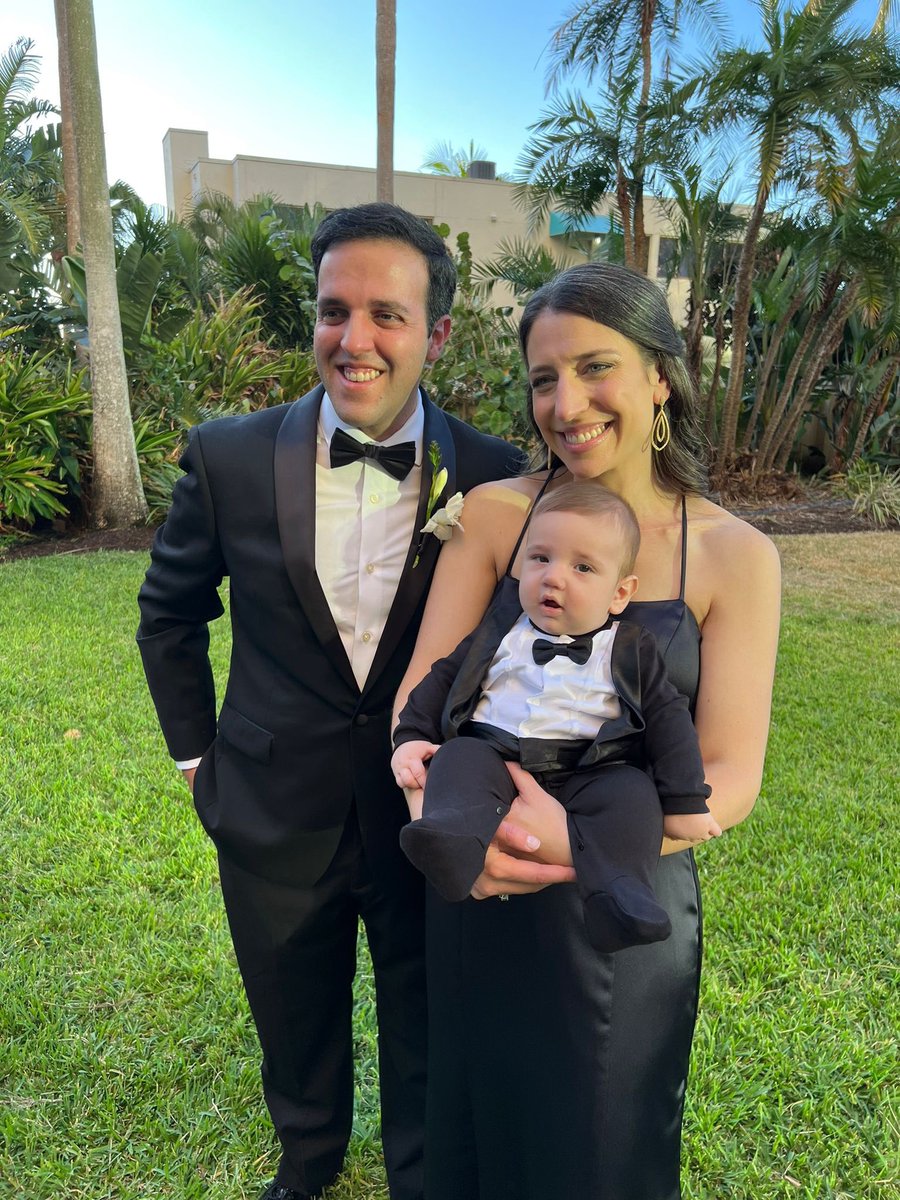 MatBVictor's tweet photo. A little FOMO for not being at SfN this year but just a little because we spent the weekend instead in Florida celebrating my brother-in-law’s wedding! Ari was the ring bearer and crushed it! 🥰 https://t.co/X1UBVCduU9