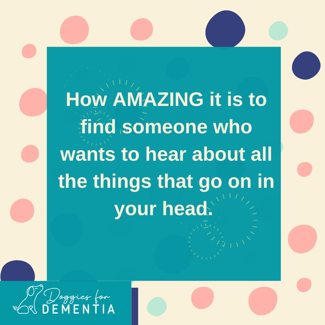 The gift of presence is a beautiful gift for sure. DoggiesforDementia.org