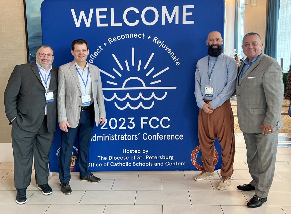 juang353's tweet photo. Good morning from Clearwater Beach, Florida!
The @ClassWallet team is excited to participate in the 2023 Florida Catholic Conference (FCC) Administrator’s conference, stop by the exhibit hall to see us! 👍
#FCC2023
#ClassWallet #PublicFunds #K12Finance #FinTech https://t.co/RRhMmLMNbh