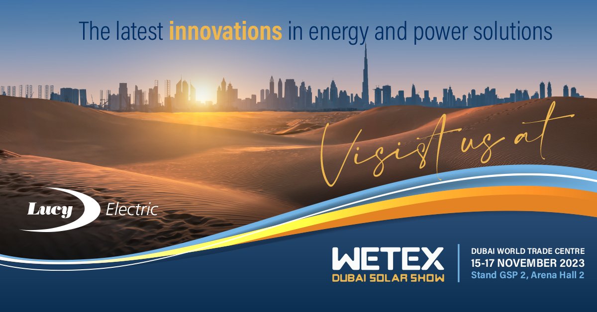 Lucyelectric's tweet image. If you&apos;re interested in the latest developments in electricity distribution and automation, you won&apos;t want to miss the Lucy Electric stand at #WETEX2023. 

Visit us to learn more about our latest products and services. 

#DrivingTechnologyForward #Sustainability