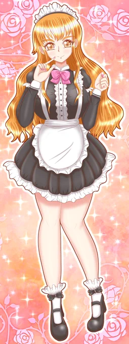 おはようございます今日も一日頑張りましょう今日はメイドナミさんを完成させました久しぶりの全身絵だったので大分時間掛かっちゃいました(*'▽`*)ナミさん描くのすこぶるたのしー!(*'ω'*) 