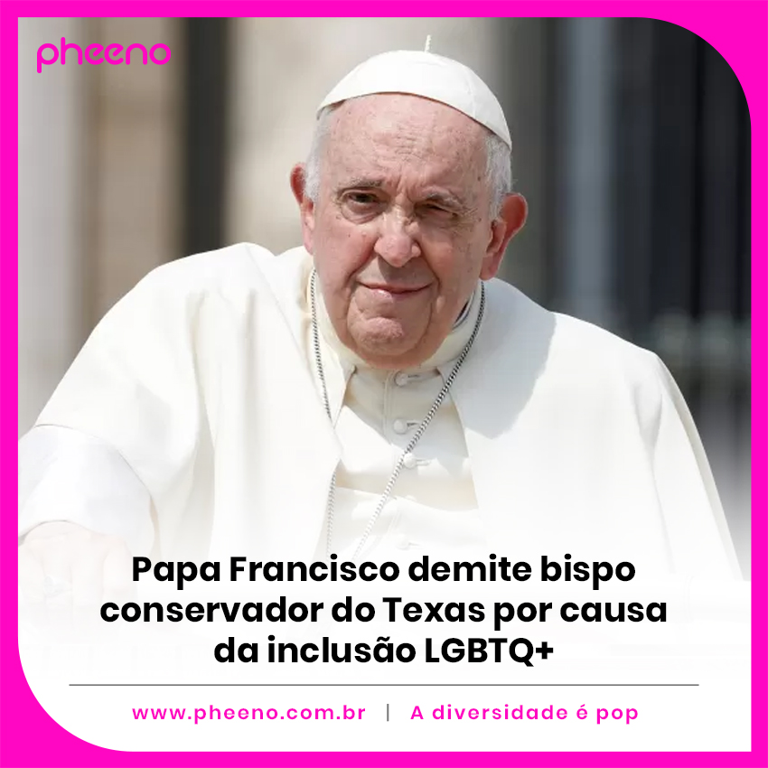 Pheeno 🏳️‍🌈 on X: Papa Francisco demite bispo conservador do