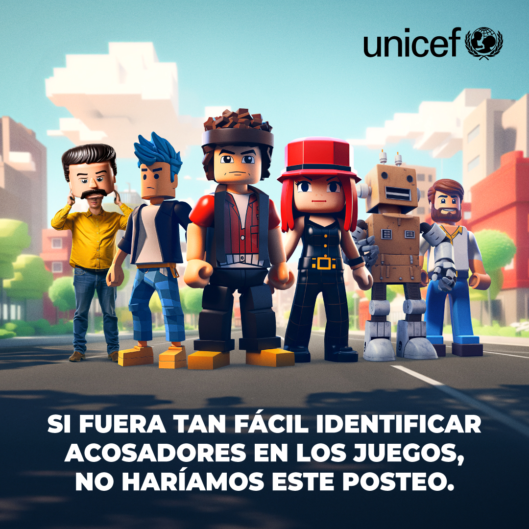 No todos se conectan para jugar. Muchas personas adultas aprovechan los juegos online para mentir sobre su identidad y acosar sexualmente a chicas y chicos. 

En el Día Nacional de la Lucha Contra el #Grooming, lanzamos #ElGroomingEsUnDelito. Conocé más en unicef.org/argentina
