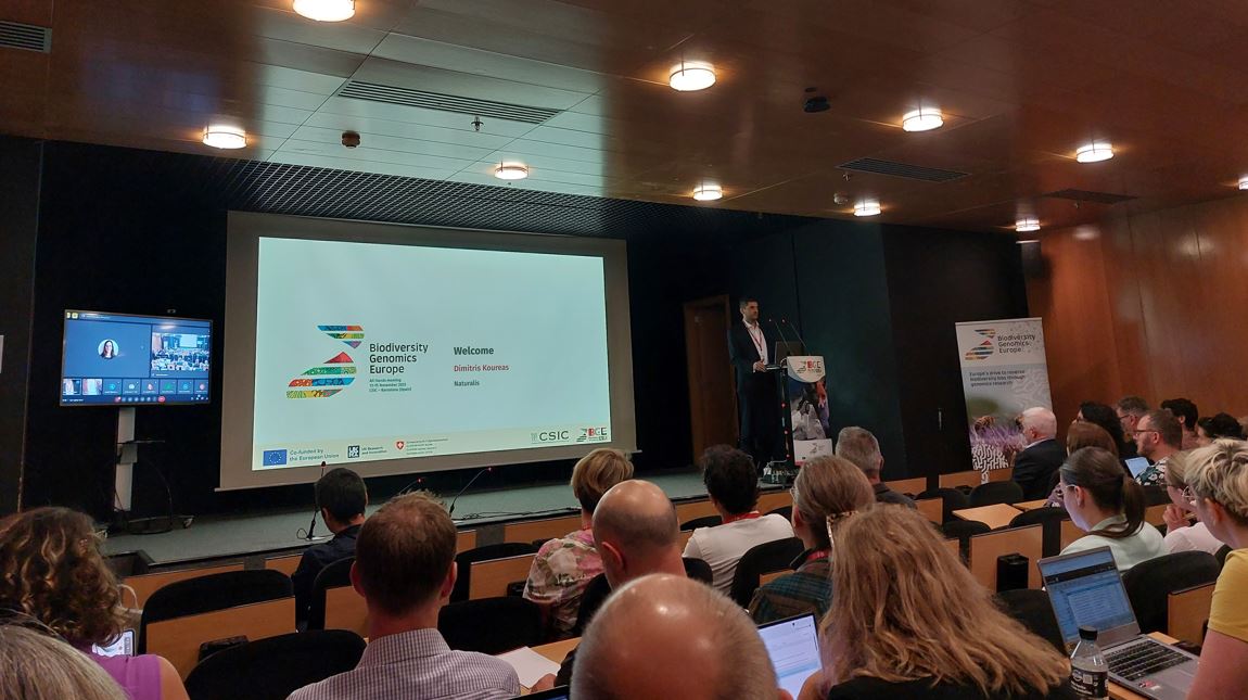 Good afternoon from Barcelona, Spain! 🇪🇸 We just started our 3-day #BGE All Hands Meeting with the Opening Plenary here at the @IBE_Barcelona. A big thank you to all our speakers so far, and we look forward to what is yet to come!👏 @REA_research #biodiversity #genomics #europe