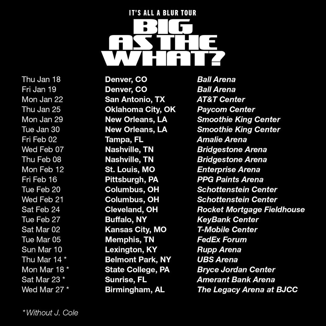 BIG AS THE WHAT? <a href="/Drake/">Drizzy</a> <a href="/JColeNC/">J. Cole</a>