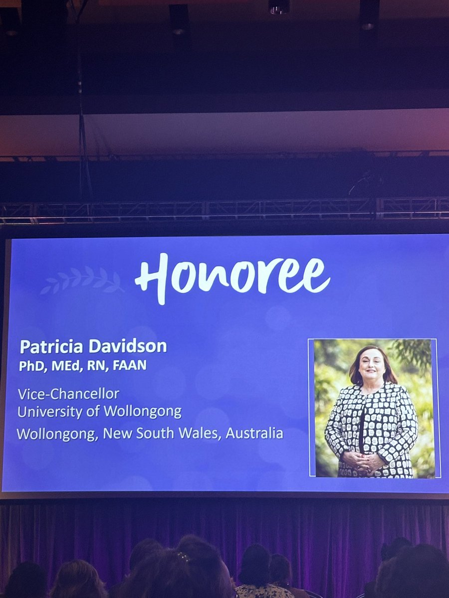 Congratulations @UOW_VC <a href="/SigmaNursing/">Sigma Nursing</a> <a href="/JHUNursing/">Hopkins Nursing</a>