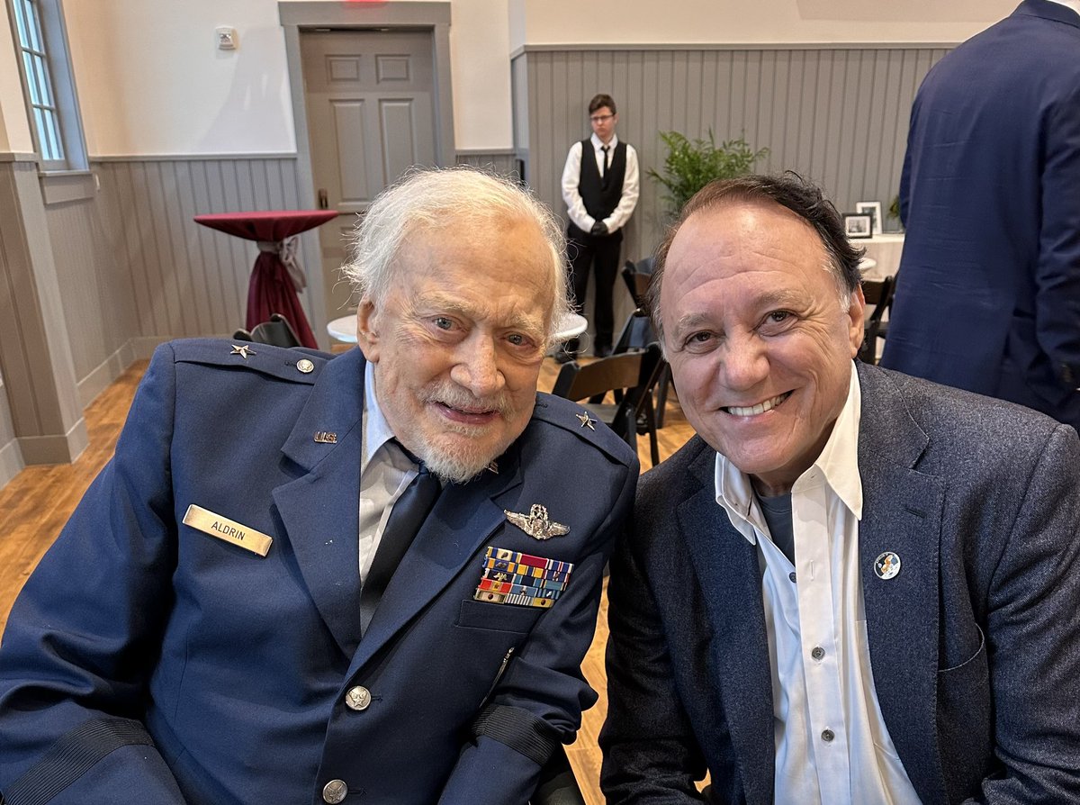 jkeyesauthor's tweet photo. Honored to have Buzz Aldrin endorse 'Education is Freedom.' Celebrated the unveiling of a statue at Texas A&amp;M's RELLIS Chapel—a place significant in Buzz's flight training. A powerful reminder that success comes through continuous learning. @TheRealBuzz #EducationIsFreedom https://t.co/uIJGCEP48n
