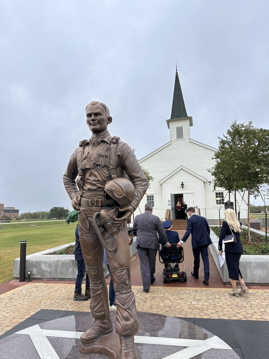 Jim Keyes (@jkeyesauthor) on Twitter photo Honored to have Buzz Aldrin endorse 'Education is Freedom.' Celebrated the unveiling of a statue at Texas A&M's RELLIS Chapel—a place significant in Buzz's flight training. A powerful reminder that success comes through continuous learning. <a href="/TheRealBuzz/">Dr. Buzz Aldrin</a> #EducationIsFreedom Honored to have Buzz Aldrin endorse 'Education is Freedom.' Celebrated the unveiling of a statue at Texas A&M's RELLIS Chapel—a place significant in Buzz's flight training. A powerful reminder that success comes through continuous learning. <a href="/TheRealBuzz/">Dr. Buzz Aldrin</a> #EducationIsFreedom