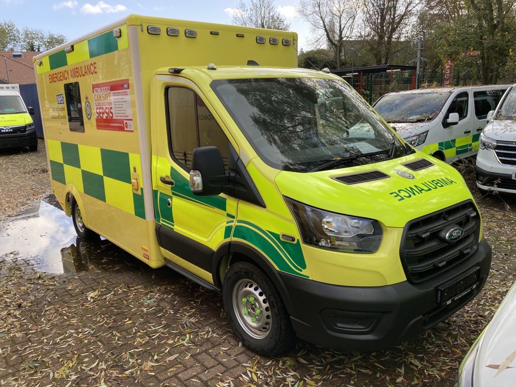 It’s been a little while coming but excellent to see that we’ve got some new arrivals @EastEnglandAmb - big well done to our fleet team who are making this possible, can’t wait to see them out on the road over the coming months 👍🏻