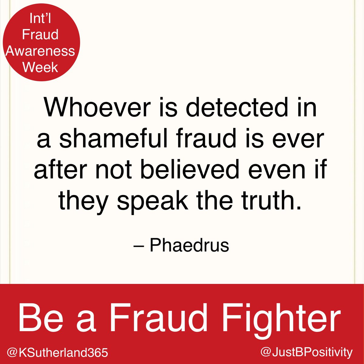 Speak the truth … now that’s a positive action