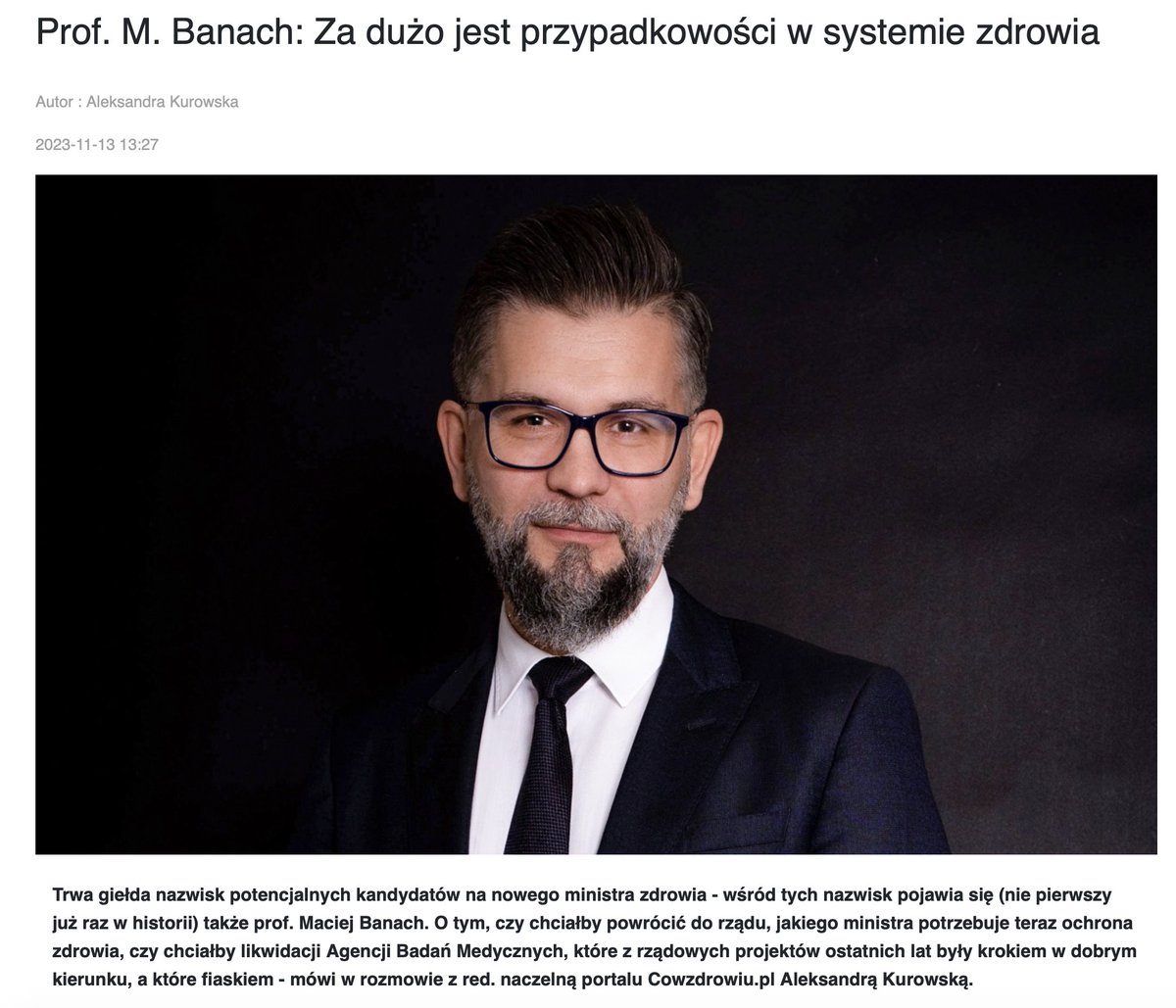 Maciej Banach tweet media