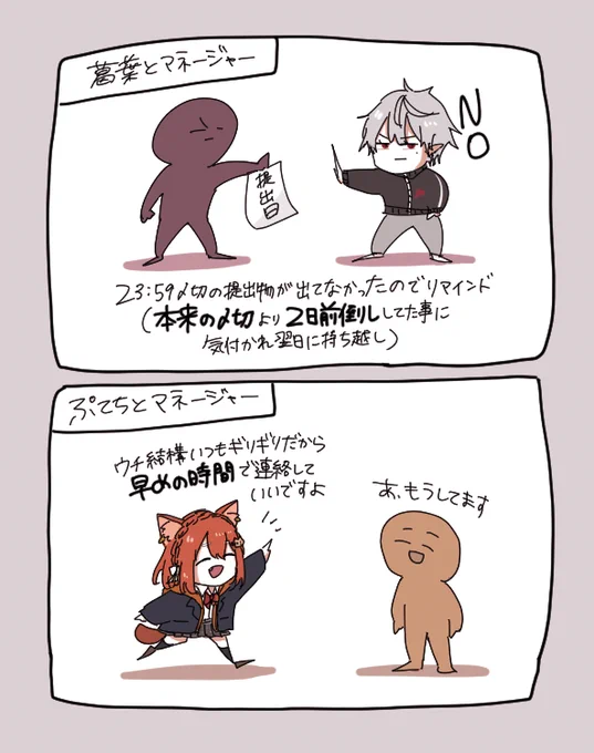 マネージャーたち…