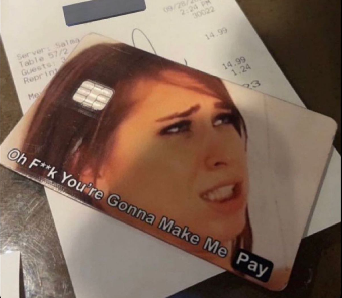 I get to customize my own credit card, you say? Upload any photo I want, you say?? Well then... https://t<a href="/tag/projectqt"class="tags"><span>#projectqt</span></a>