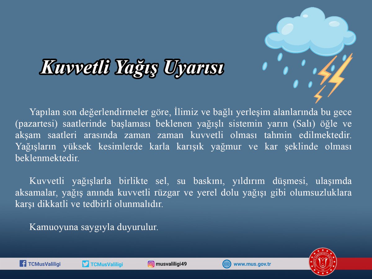 T.C. Muş Valiliği tweet media