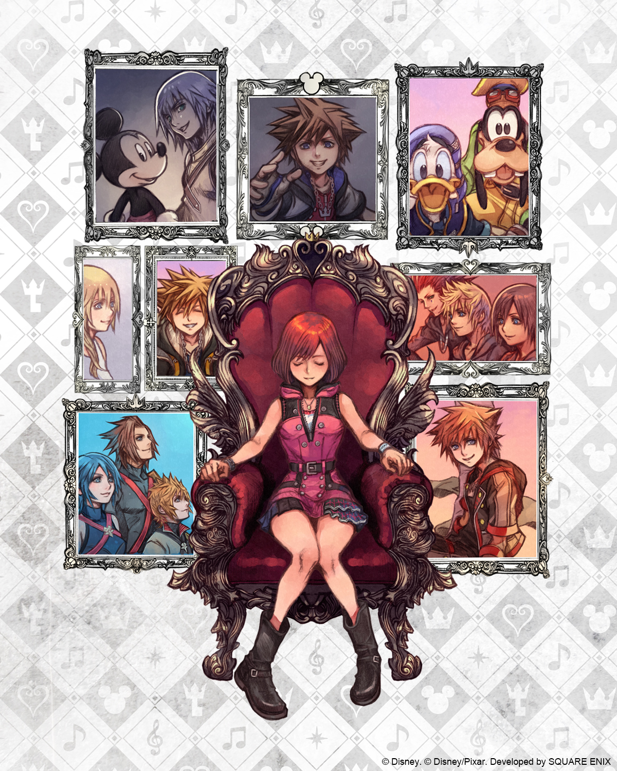 Kingdom Hearts Melody of Memory English website launches; new