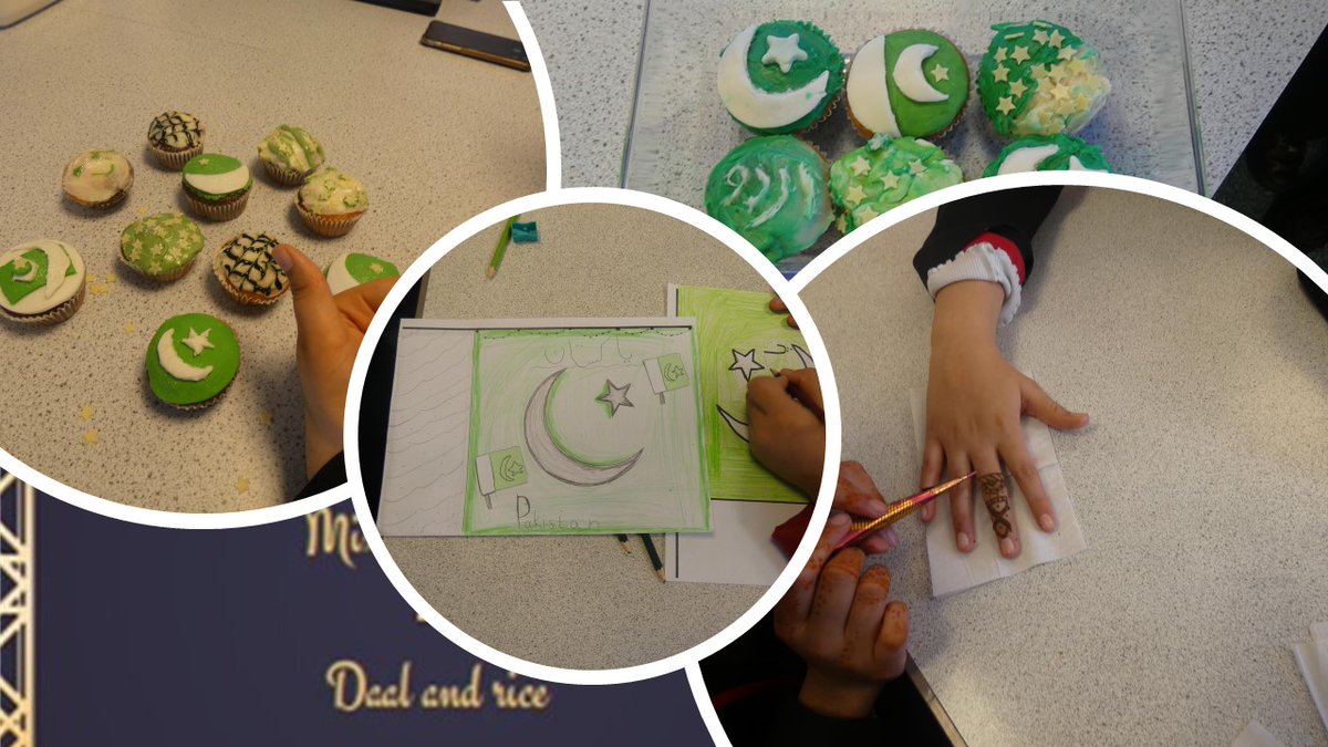 BVGALanguages's tweet photo. A fantastic week celebrating Urdu language together! Thank you Mr Pandor, Mrs Ireland and Kitchen Staff! 🇵🇰🥳🎉💚#ConfidentFutureCitizens @BVGAcademy https://t.co/EJzpaFToyU
