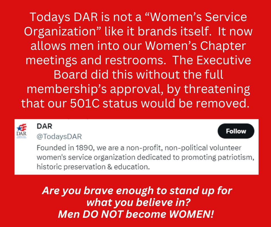 PenelopePure's tweet image. #TimeForTruth #ResignDAR  #StopGenderFiction