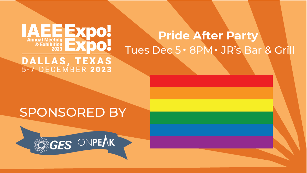 GESGlobal's tweet photo. Keep the celebration going! Join us for the Pride After Party on Tuesday, December 5th at 8PM at JR's Bar and Grill. It's the perfect way to continue the festivities! 🌈🎉
#expoexpo #showforshows #theplacetobe #prideafterparty #exhibitions #tradeshows #growtogether https://t.co/E6LoRkIGCf