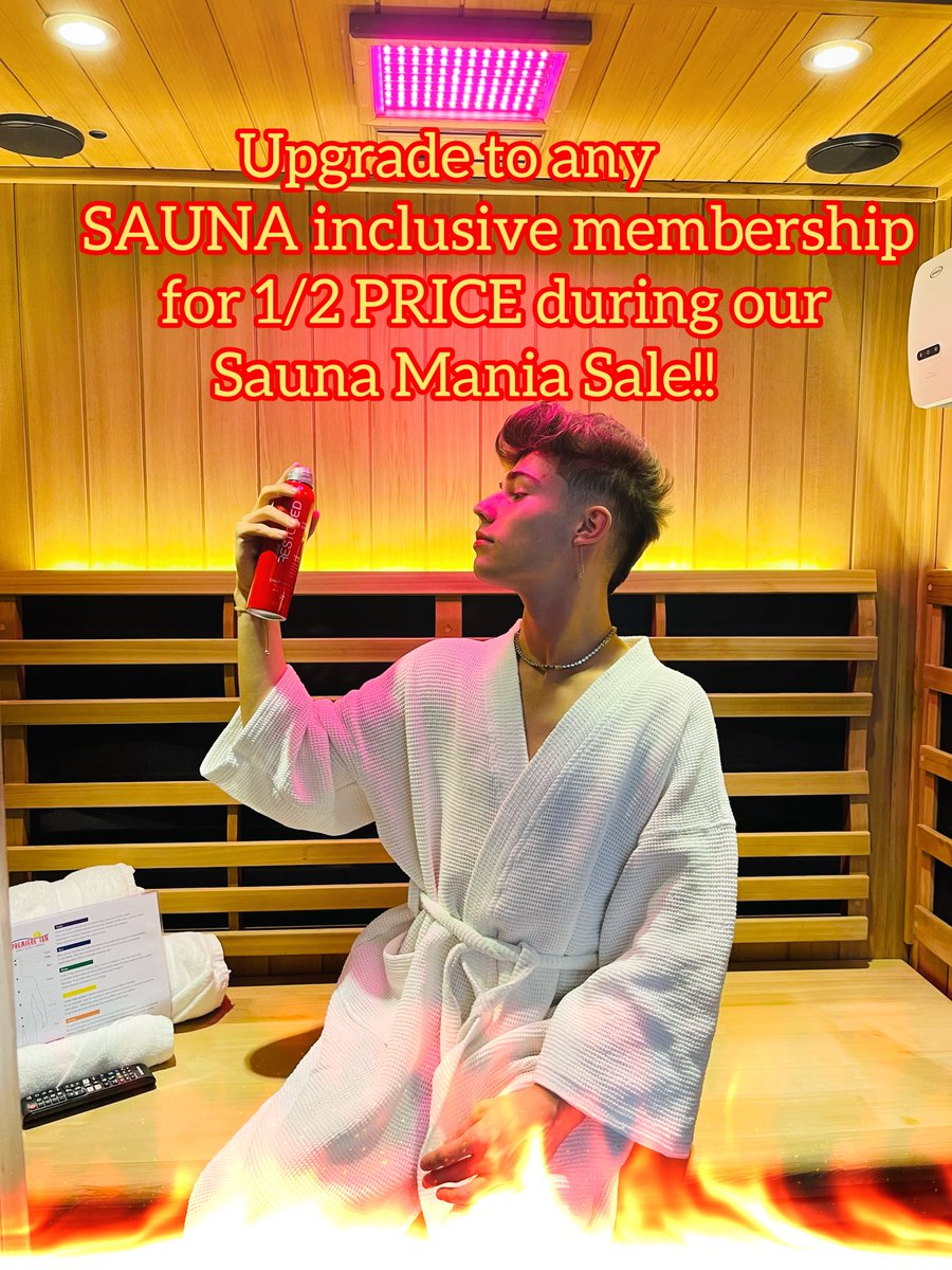 🔥🧖‍♀️ Don’t miss out on some of the hottest deals during our Sauna Mania Sale!! 🔥🧖‍♂️  Going on NOW through November 19th!