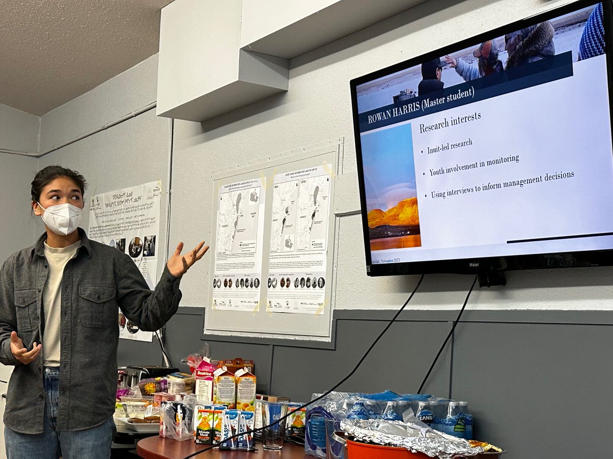 Fantastic week+ in #Arviat #Nunavut with <a href="/straightupnorth/">Gita Ljubicic</a> graduate students <a href="/Regena_Sinclair/">Regena Sinclair</a> + Rowan Harris, &amp; team, building relationships + shared understandings around light goose health &amp; #Inuit food sovereignty straightupnorth.ca/goose-monitori… #CIHR <a href="/McMasterU/">McMaster University</a>