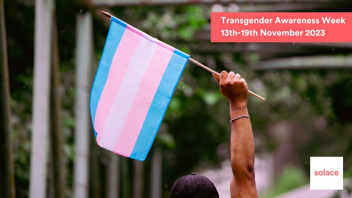At Solace, we believe in a world where everyone is free to express themselves authentically. This #TransgenderAwarenessWeek we stand proudly alongside our transgender & gender-diverse communities & ensure safety & support for ALL survivors, regardless of gender identity