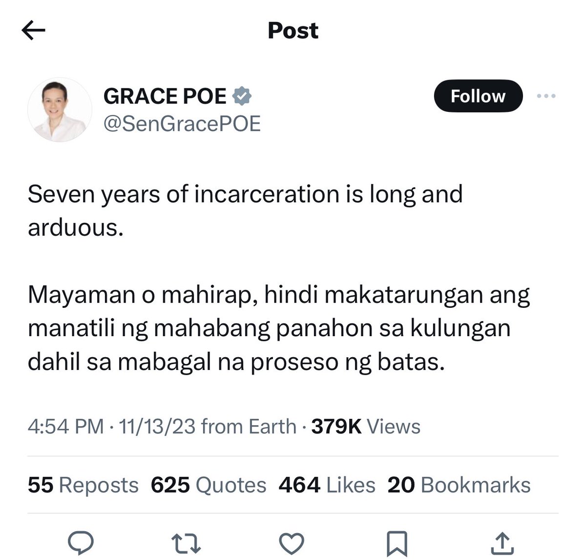 PLASTIK! Pweh! Ambisyosang sakim sa posisyon! Wala kang kredibilidad! Anim na taon kang tahimik lang habang “ginagahasa” ni Duterte ang bayan. Pwede ba, mas lalong nakakairita pag ika’y nabibigay ng pahayag na ganyan. Nakakaalibadbad! Ewwww!