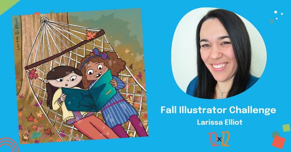 Between cozying up with a book and adventuring through corn mazes, our #12x12PB members did a wonderful job portraying our characters in various fall settings! 📖🌽 Fabulous work, @lara_d_writer, @karamarsee, @sophiefurmanart, and Liz Godfrey! #picturebookillustrators