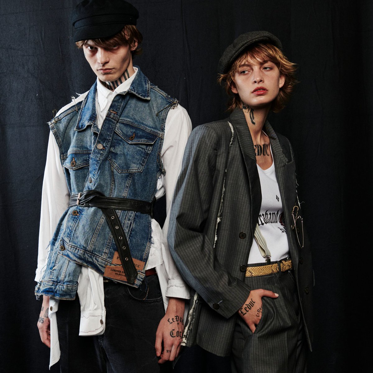 080_bcn_fashion's tweet photo. Imatges de quan #PaoloLeduc va presentar la seva nova col·lecció "Contraband Goods" al 080, una proposta inspirada en les bandes mexicanes i la cultura rock/punk. 

#080bcnfashion #fashionweek #fashionshow #leborgabala #32edition #paololeduc https://t.co/EI5wPtouGy