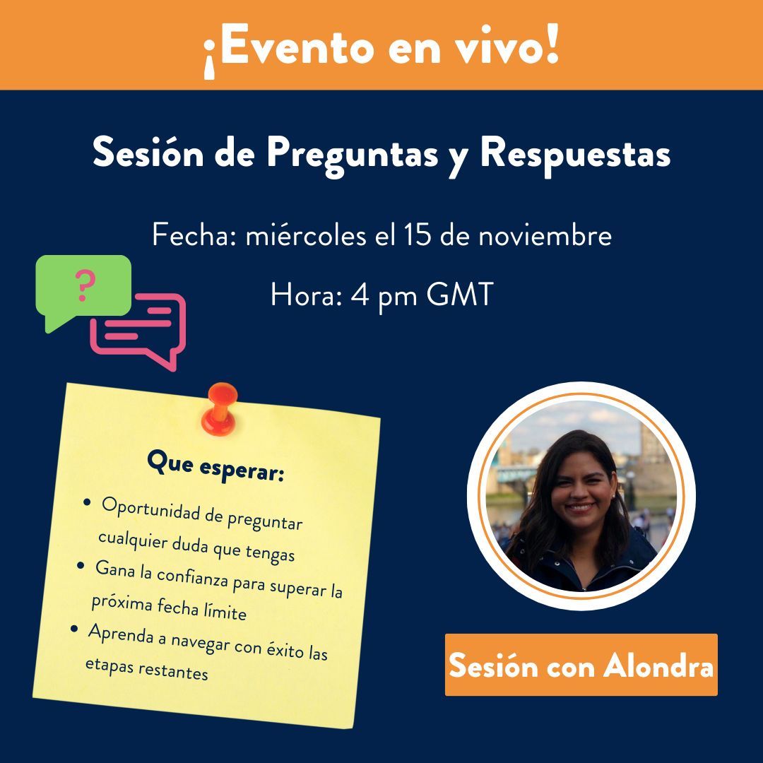 escemprendedora's tweet photo. ¡Docentes! 📚

No se pierdan la Sesión de Preguntas y Respuestas con Alondra este miércoles a las 4 pm GMT 🚀

Regístrense aquí: https://t.co/XWSIs1Fqej

¡Los esperamos! 🙌 https://t.co/diO8Fqv5o2