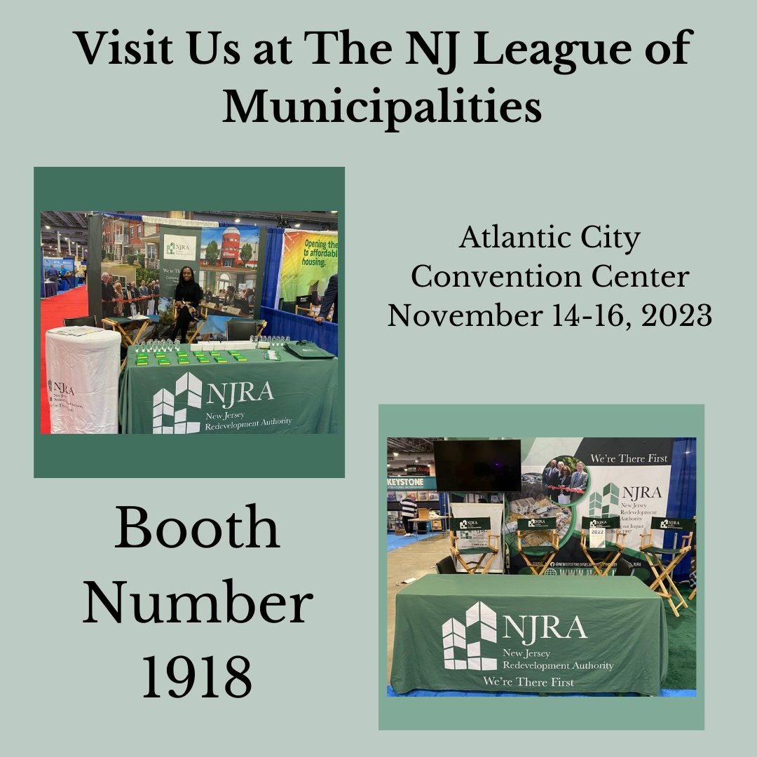 The NJRA is going to the <a href="/NJ_League/">NJ_League</a>! Visit us at Booth 1918! We will have staff on hand to answer your questions and provide more information about our work.  We also have some fantastic giveaways, so stop by and say hi.