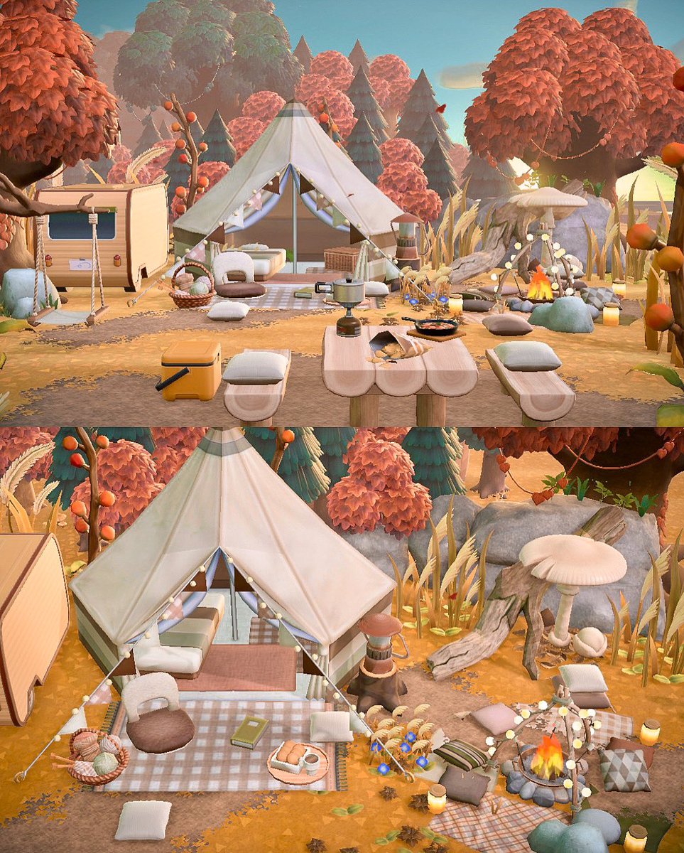 chris_acnh's tweet photo. Autumn camp 🍁 https://t.co/AZQq8lG6OP